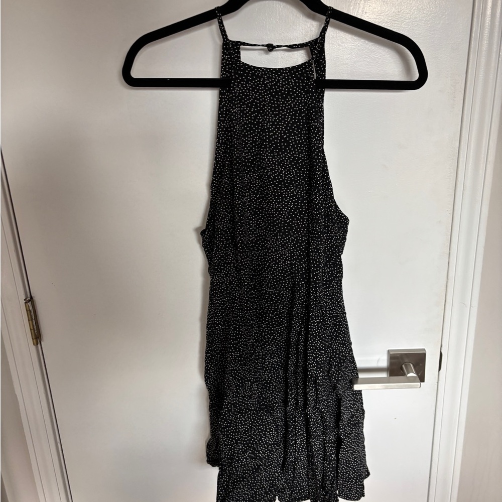 Black and White Polka Dot Dress